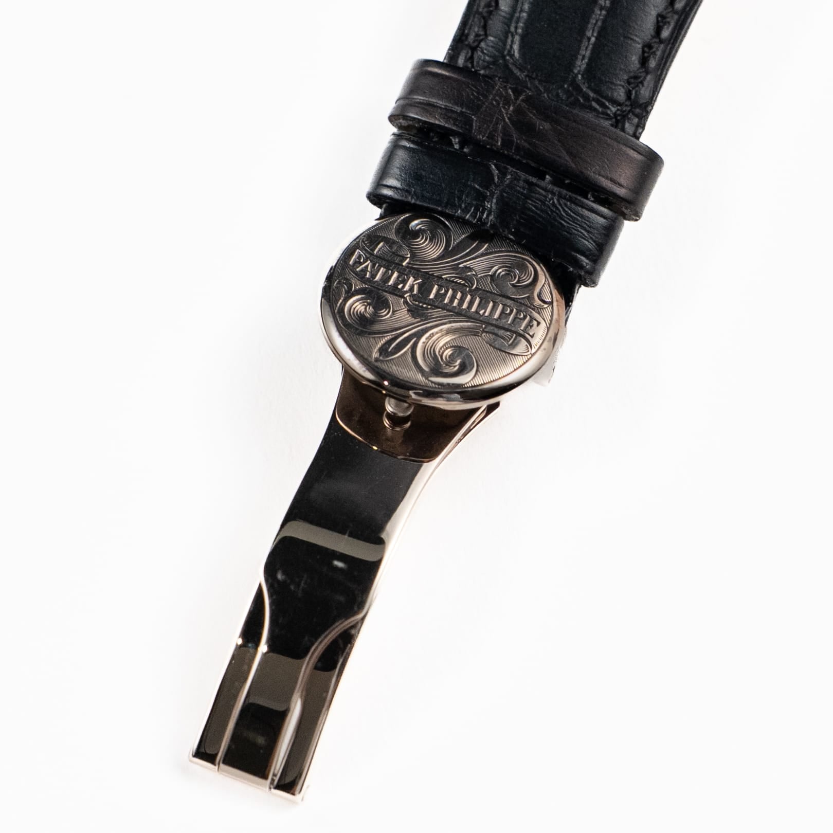 Patek Philippe Grand Complications 5160G-001 Retrograde Perpetual Calendar White Gold Silvery Opaline Dial Rare Handcrafts (2013)