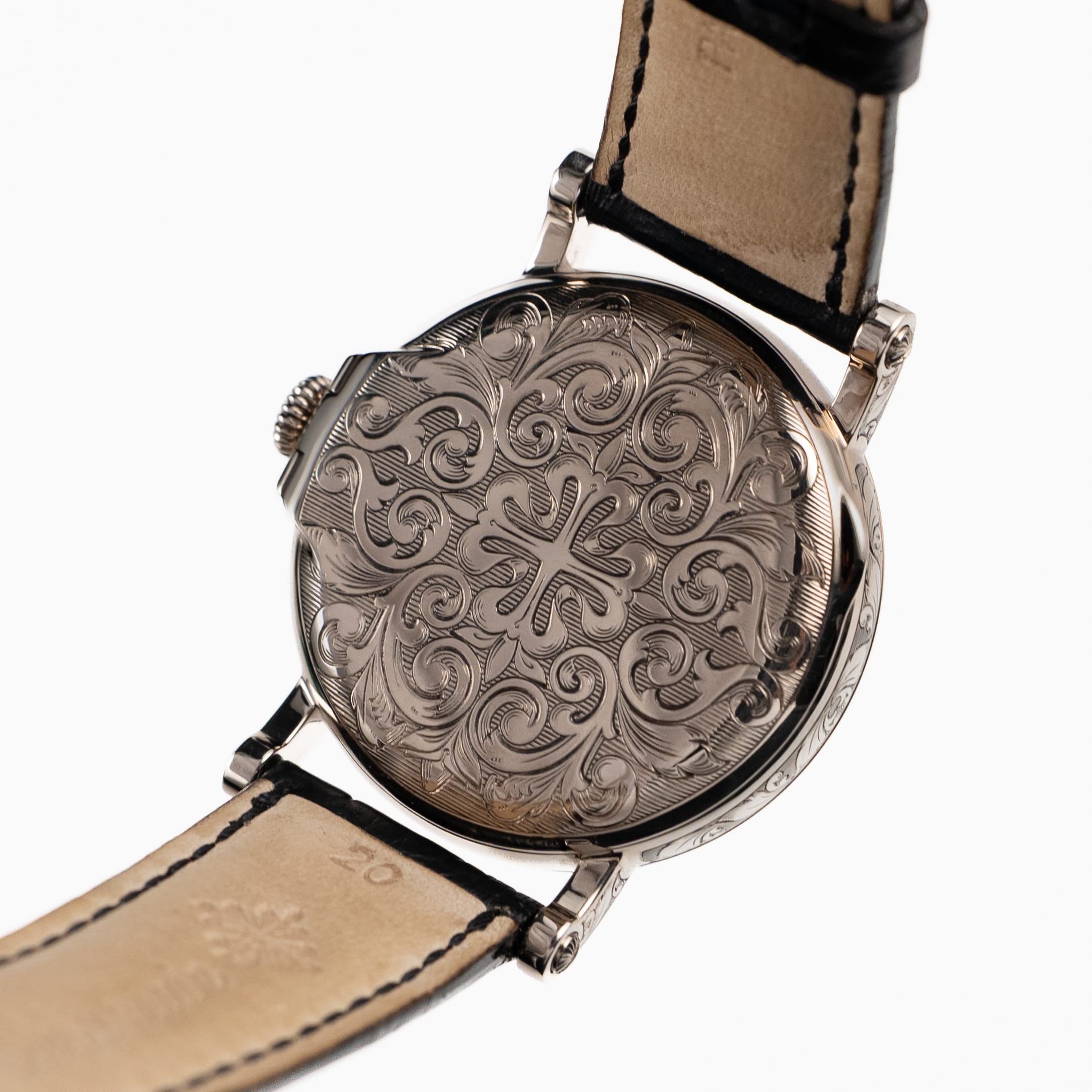 Patek Philippe Grand Complications 5160G-001 Retrograde Perpetual Calendar White Gold Silvery Opaline Dial Rare Handcrafts (2013)