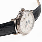 Patek Philippe Grand Complications 5160G-001 Retrograde Perpetual Calendar White Gold Silvery Opaline Dial Rare Handcrafts (2013)