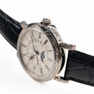 Patek Philippe Grand Complications 5160G-001 Retrograde Perpetual Calendar White Gold Silvery Opaline Dial Rare Handcrafts (2013)