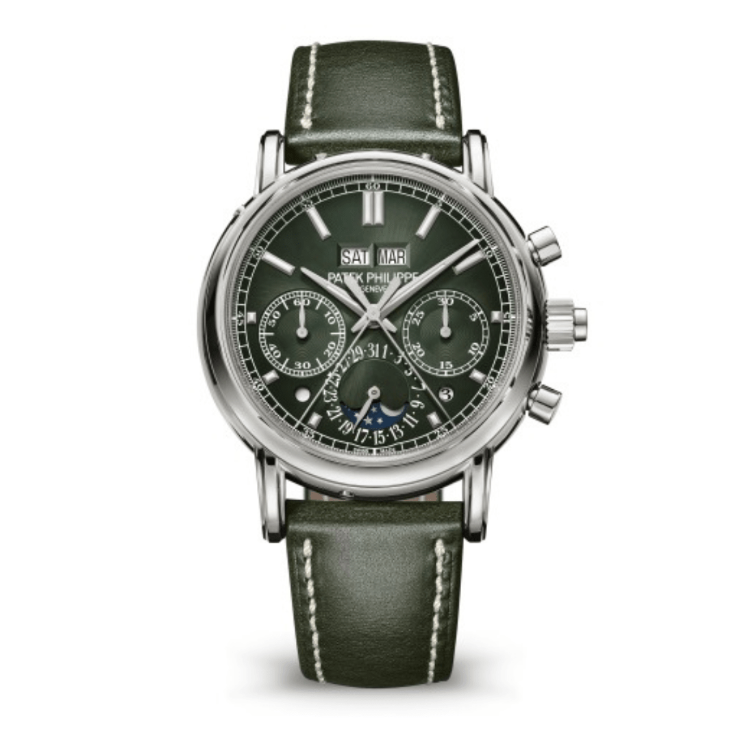 Patek Philippe Grand Complications Perpetual Calendar White Gold 5204G-001 Wrist Aficionado