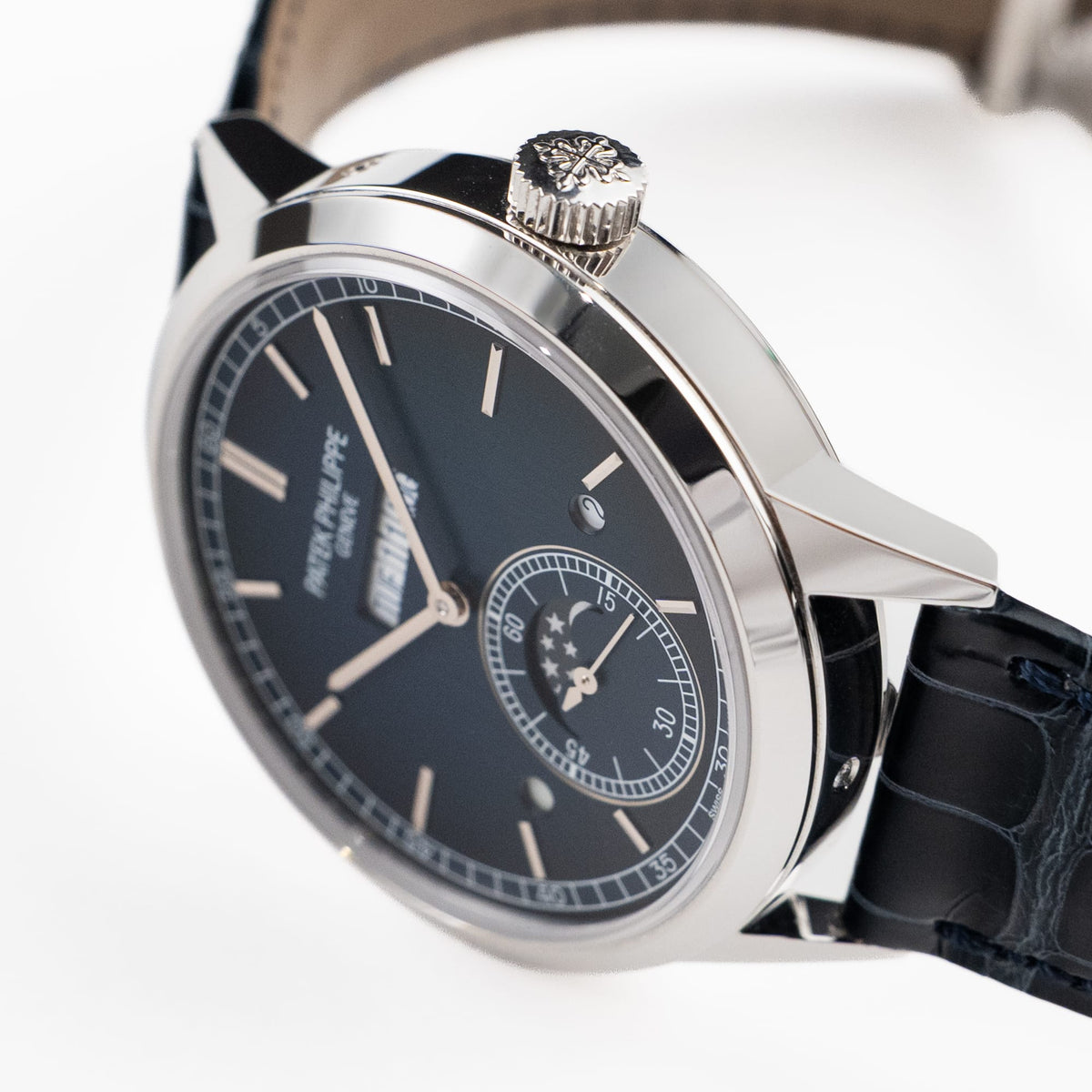 Patek Philippe Grand Complications 5236P-001 In-Line Perpetual Calendar Platinum Blue Dial (2026)