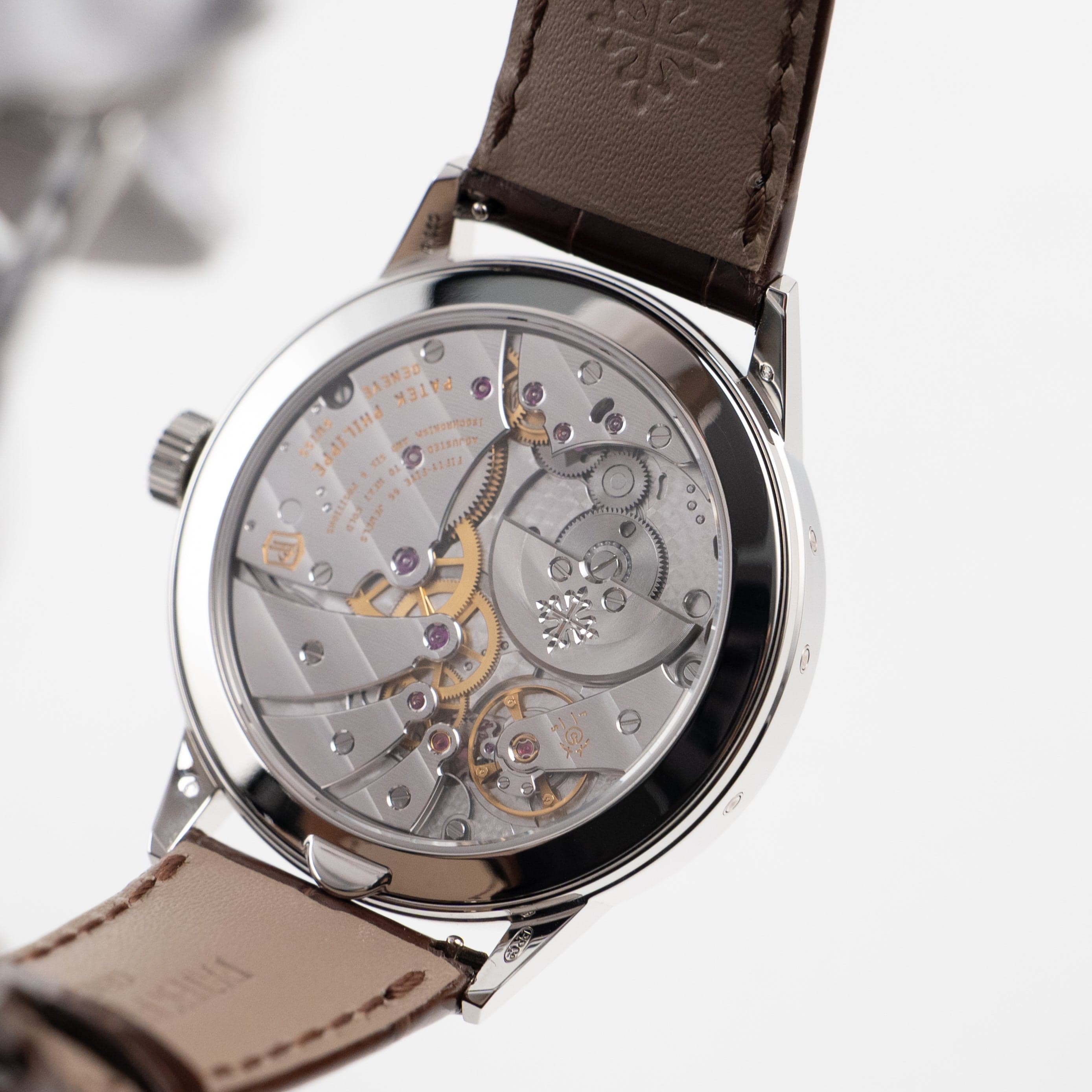 Patek Philippe Grand Complications 5236P-010 In-Line Perpetual Calendar Platinum Salmon Dial (2025)