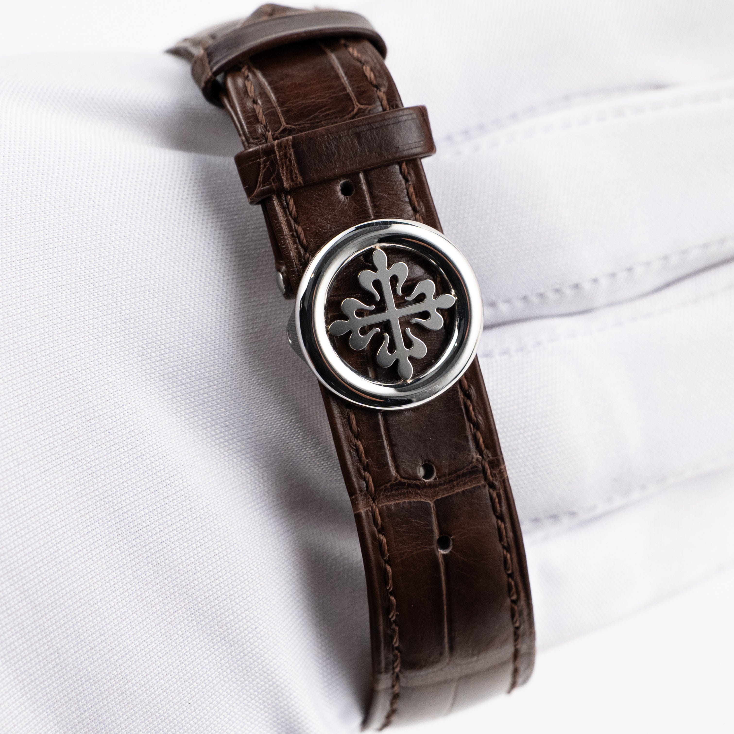 Patek Philippe Grand Complications 5236P-010 In-Line Perpetual Calendar Platinum Salmon Dial (2025)