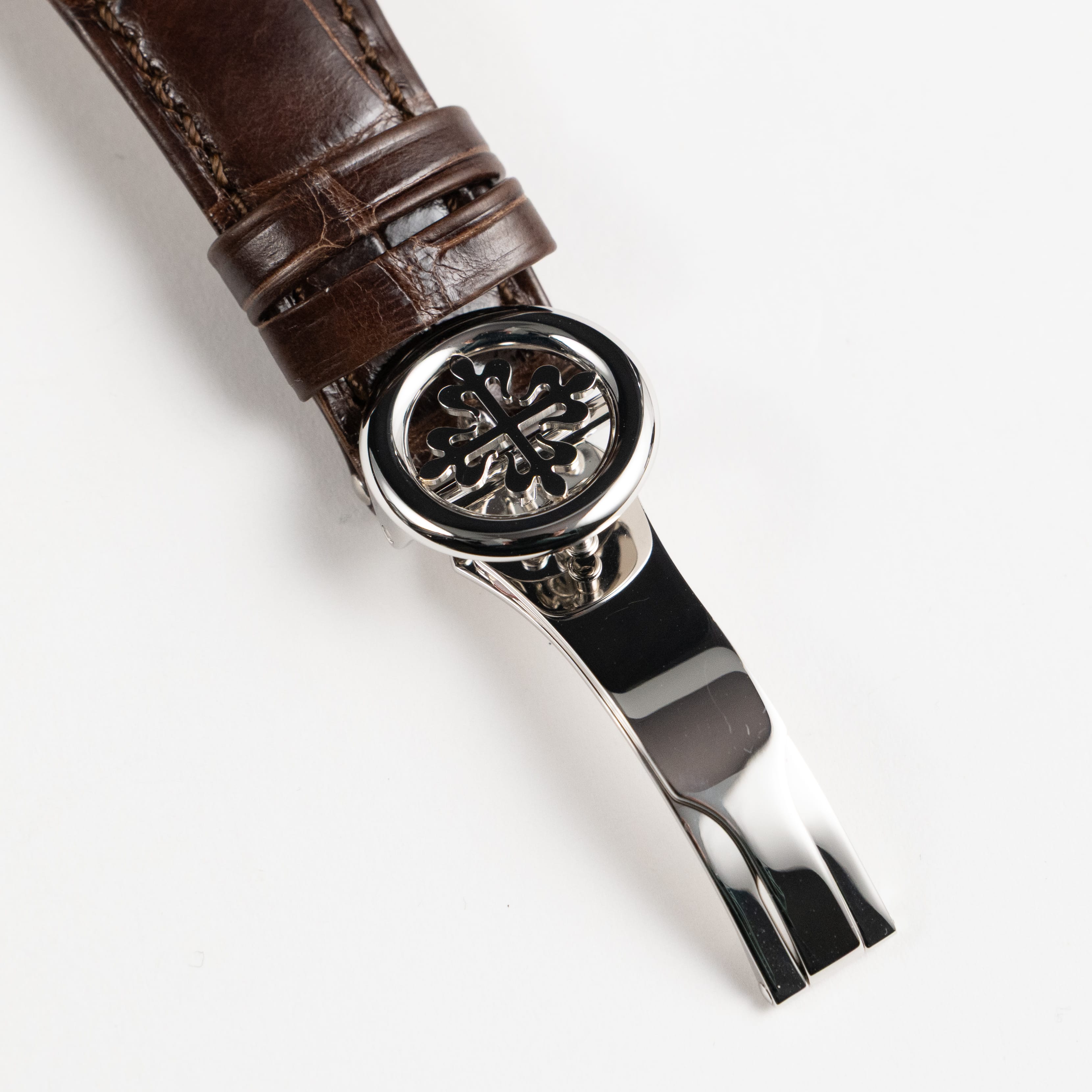 Patek Philippe Grand Complications 5236P-010 In-Line Perpetual Calendar Platinum Salmon Dial (2025)