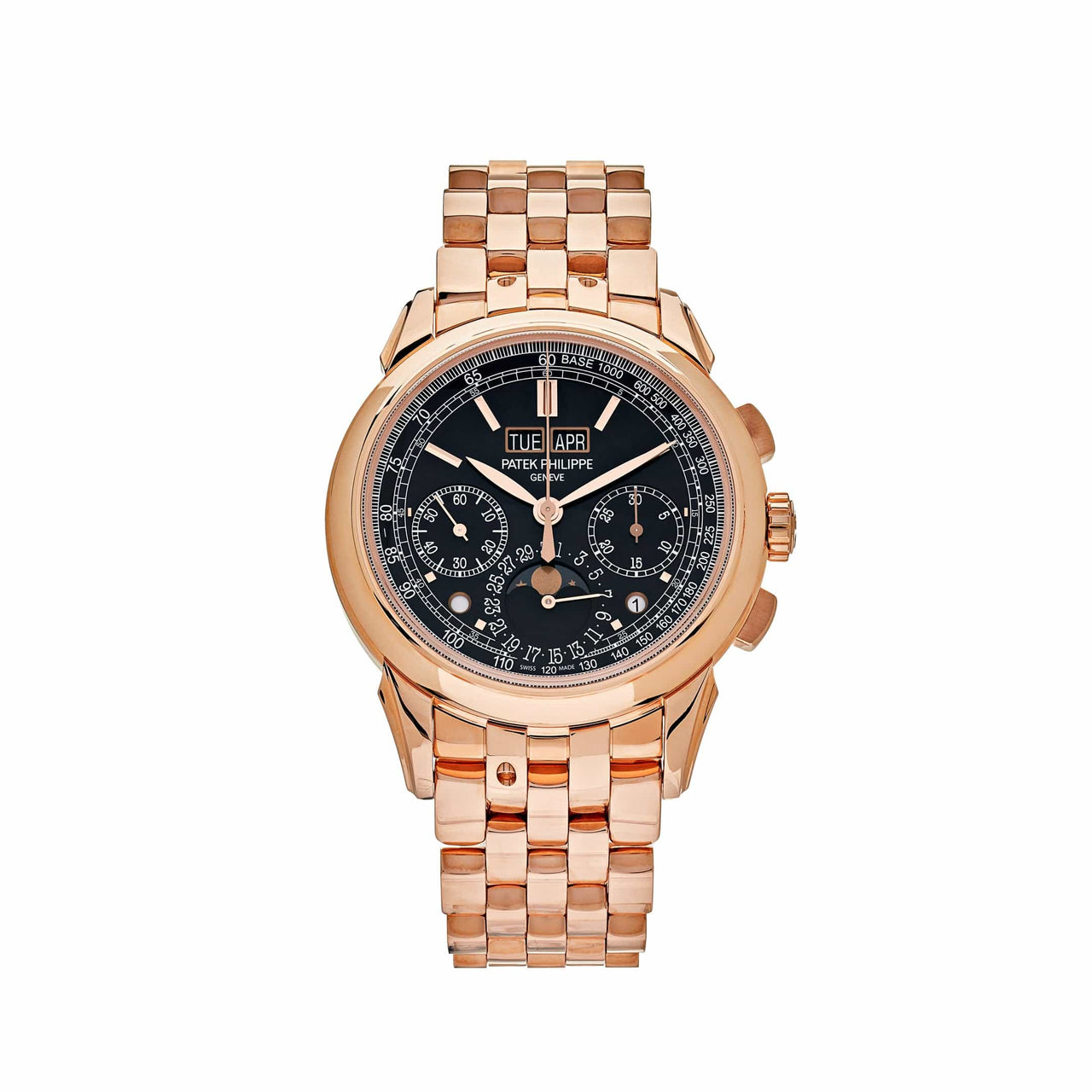 Luxury Watch Patek Philippe Grand Complications Chronograph Perpetual Calendar 5270/1R -001 Wrist Aficionado