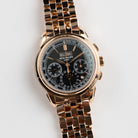 Patek Philippe Grand Complications 5270/1R-001 Chronograph Perpetual Calendar Rose Gold Black Dial (2019)