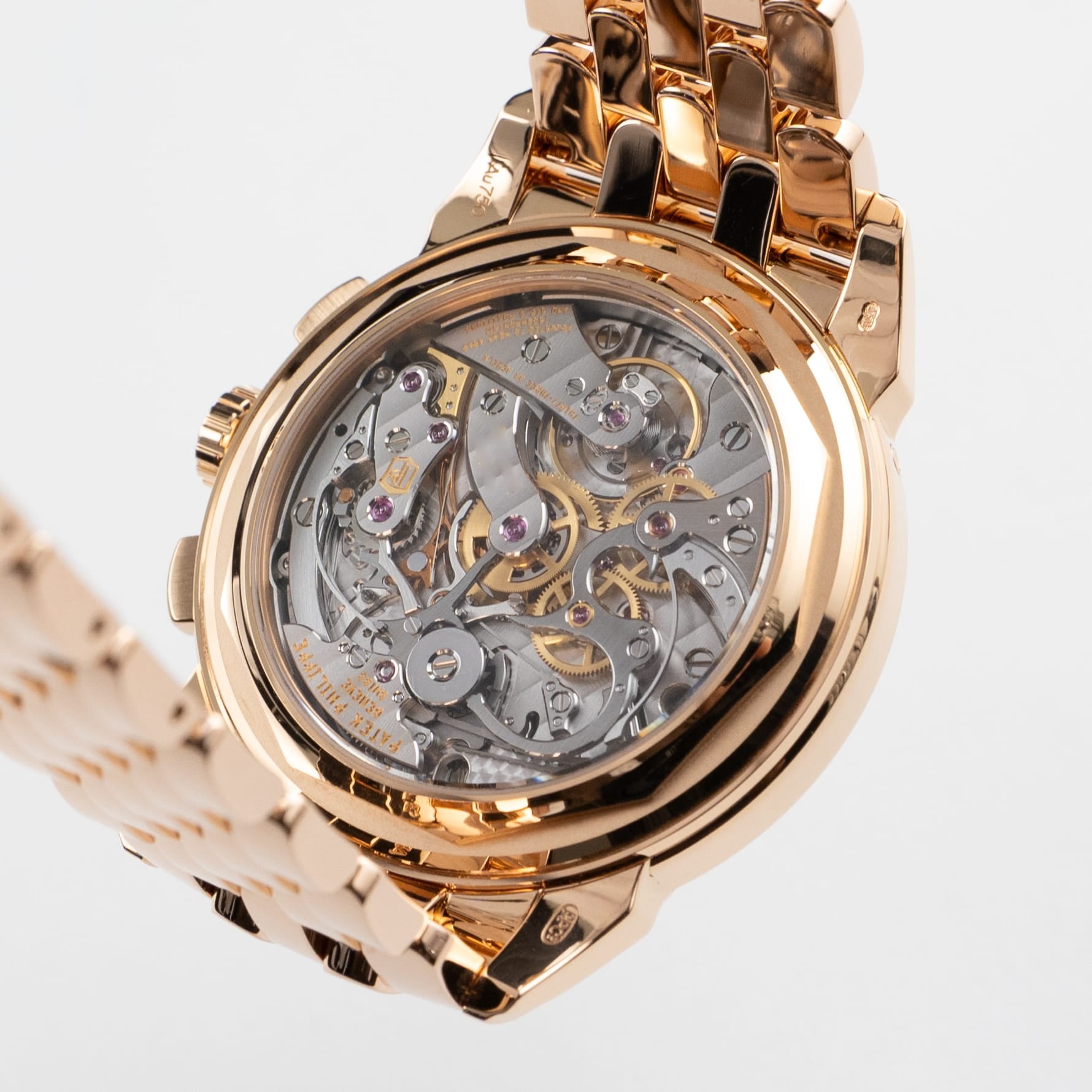 Patek Philippe Grand Complications 5270/1R-001 Chronograph Perpetual Calendar Rose Gold Black Dial (2019)