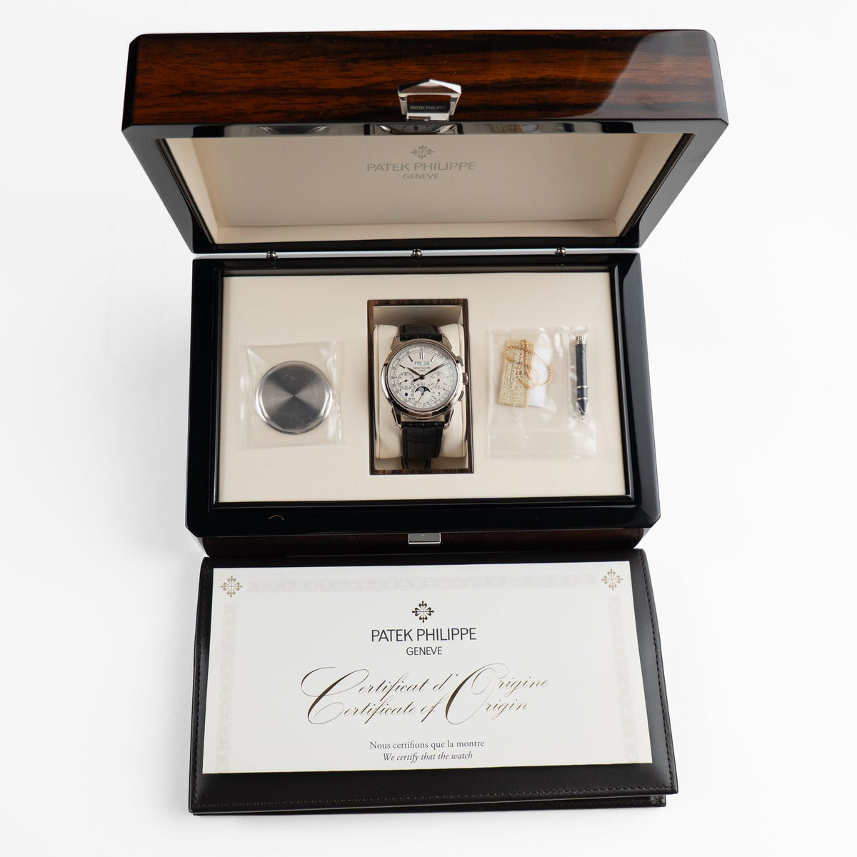Patek Philippe Grand Complications 5270G-001 Perpetual Calendar White Gold White Dial (2017)