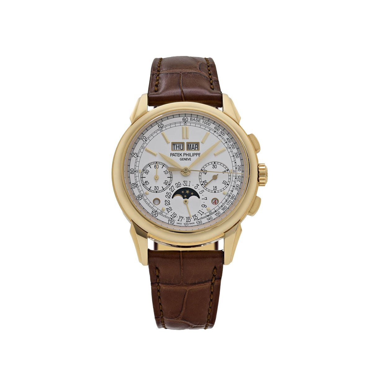 Patek Philippe Grand Complications 5270J-001 Perpetual Chronograph Yellow Gold White Dial (2024)