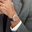 Patek Philippe Grand Complications 5270P-001 Perpetual Calendar Chronograph Platinum Salmon Dial (2019)