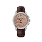 Patek Philippe Grand Complications 5270P-001 Perpetual Calendar Chronograph Platinum Salmon Dial (2019)