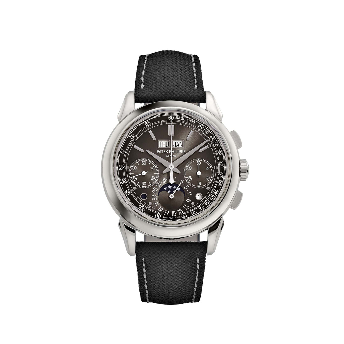 Patek Philippe Grand Complications 5270P-015 Perpetual Calendar Chronograph Platinum Charcoal Gray Dial (2026)