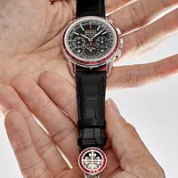 Thumbnail for Patek Philippe Grand Complications  5271-12P-001 Perpetual Calendar  Platinum Black Dial Ruby Bezel