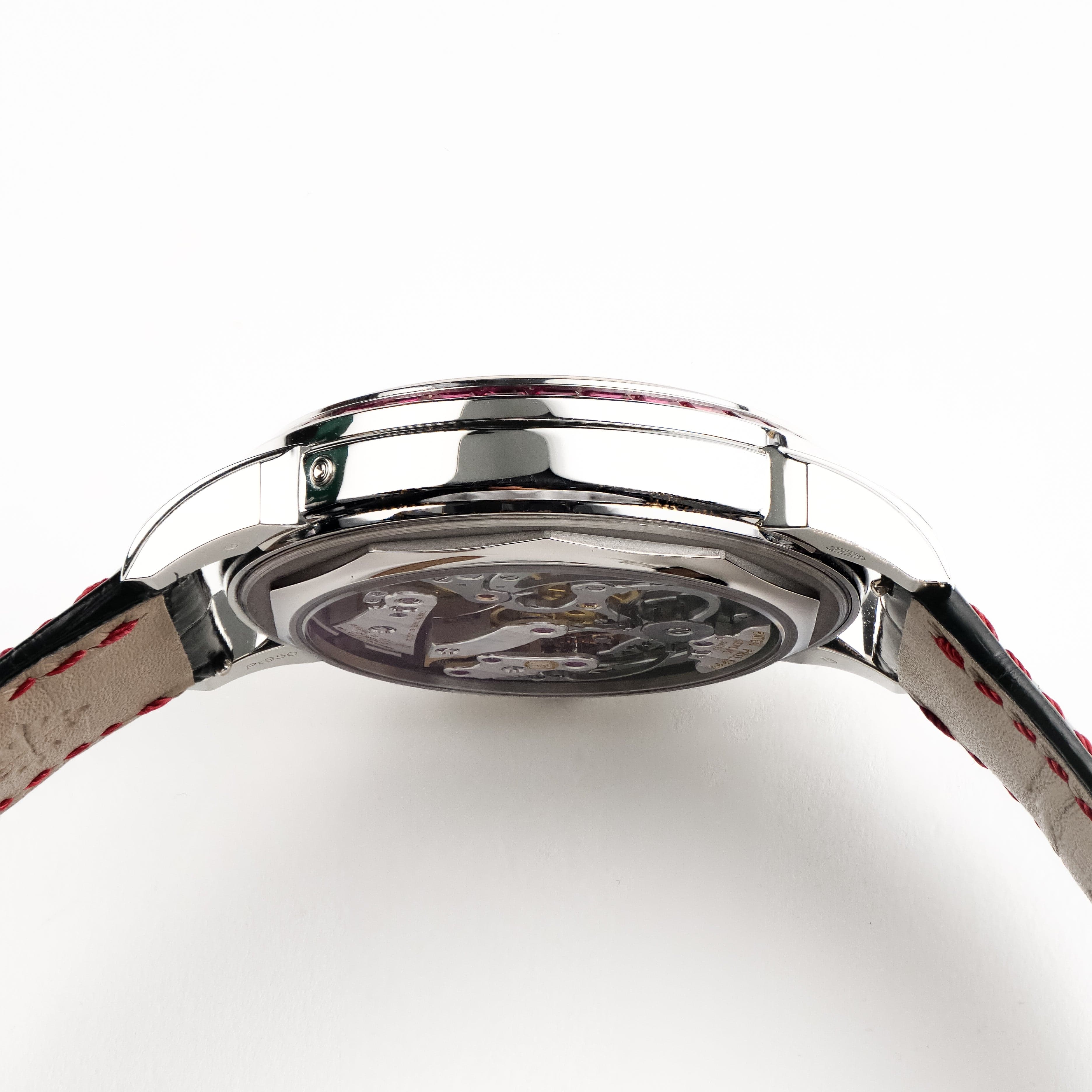 Patek Philippe Grand Complications 5271/12P-010 Perpetual Calendar Chronograph Platinum Baguette Rubies