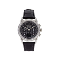 Thumbnail for Luxury Watch Patek Philippe Perpetual Calendar Grand Complications Platinum Black Dial 5271P-001 Wrist Aficionado