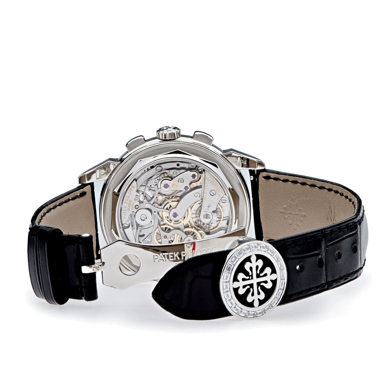 Luxury Watch Patek Philippe Perpetual Calendar Grand Complications Platinum Black Dial 5271P-001 Wrist Aficionado