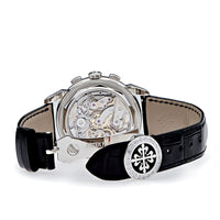 Thumbnail for Luxury Watch Patek Philippe Perpetual Calendar Grand Complications Platinum Black Dial 5271P-001 Wrist Aficionado