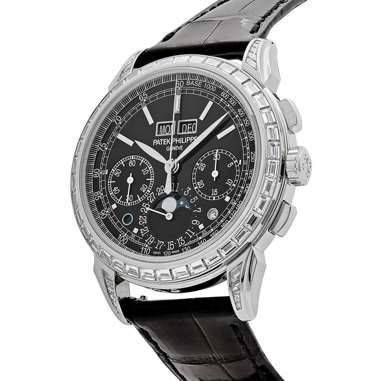 Patek Philippe Grand Complications 5271P-001 Perpetual Calendar Platinum Black Dial