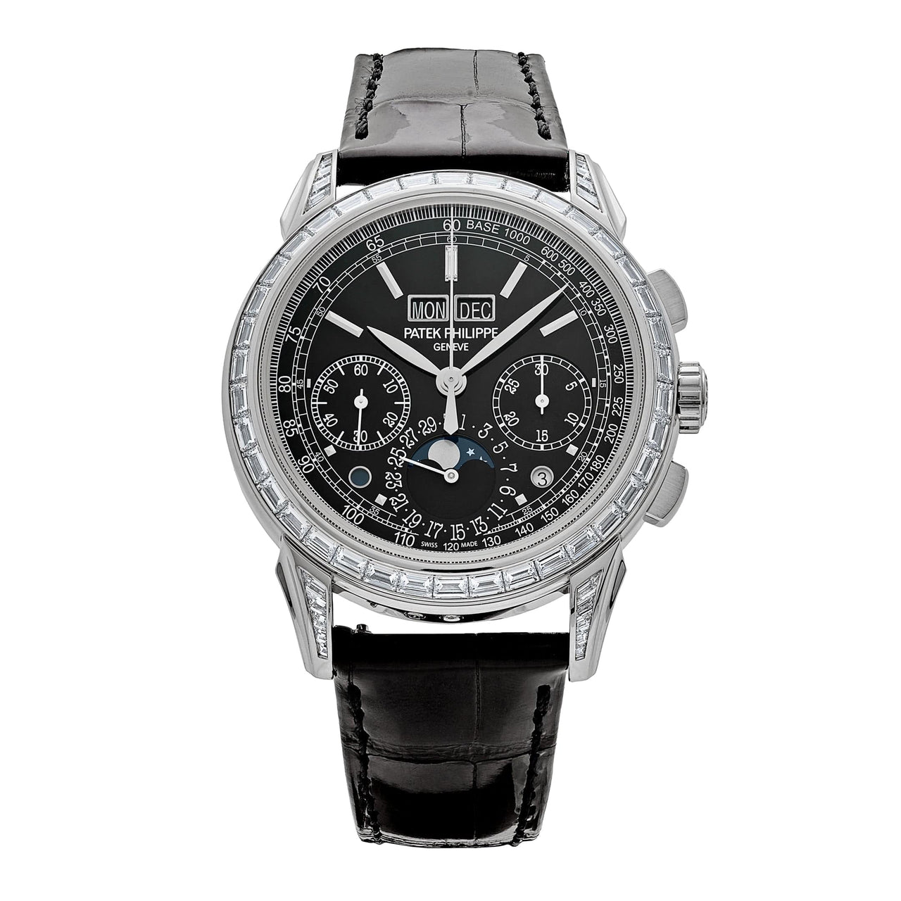 Patek Philippe Grand Complications 5271P-001 Perpetual Calendar Platinum Black Dial