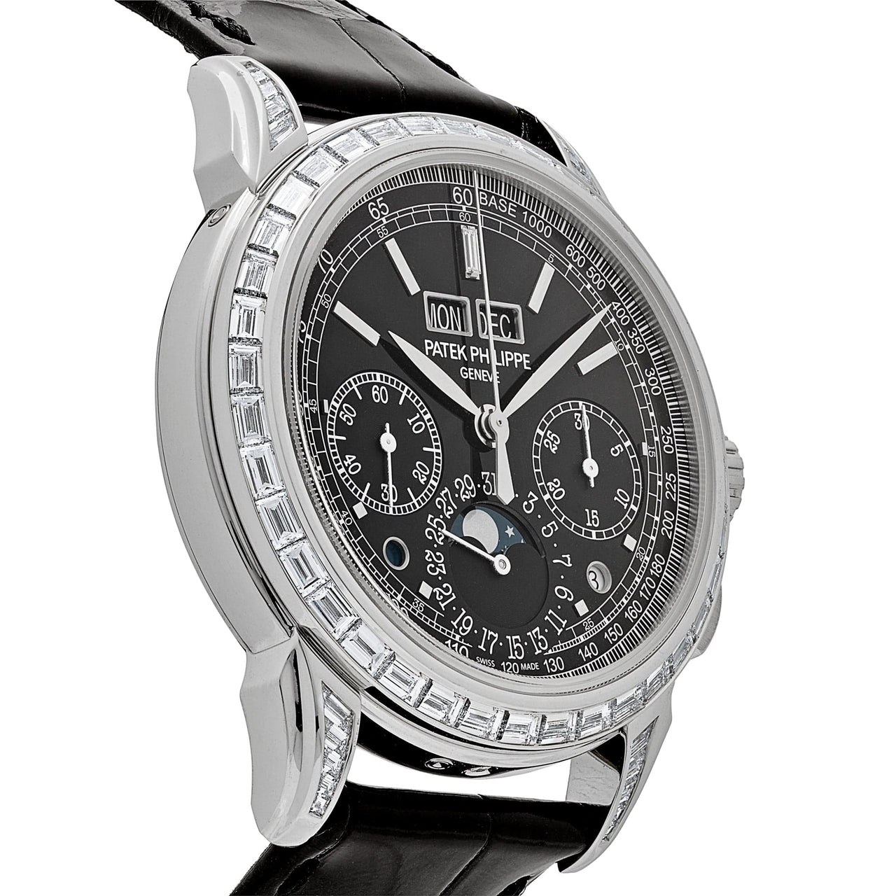 Patek Philippe Grand Complications 5271P-001 Perpetual Calendar Platinum Black Dial