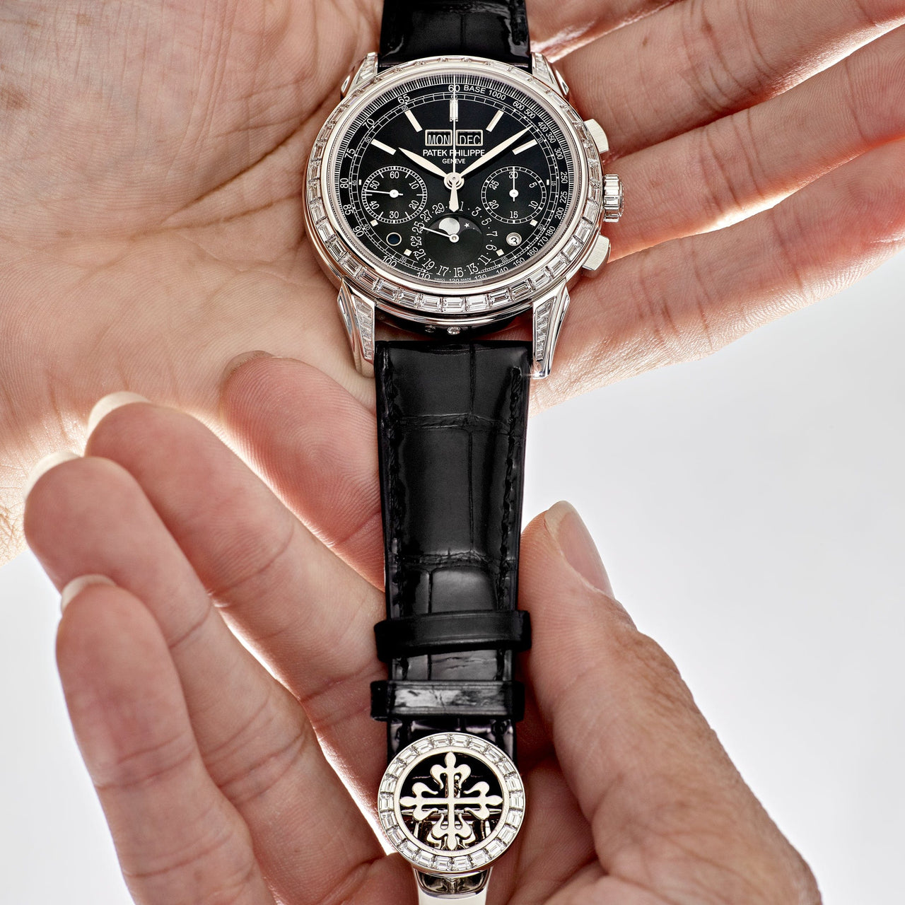 Patek Philippe Grand Complications 5271P-001 Perpetual Calendar Platinum Black Dial