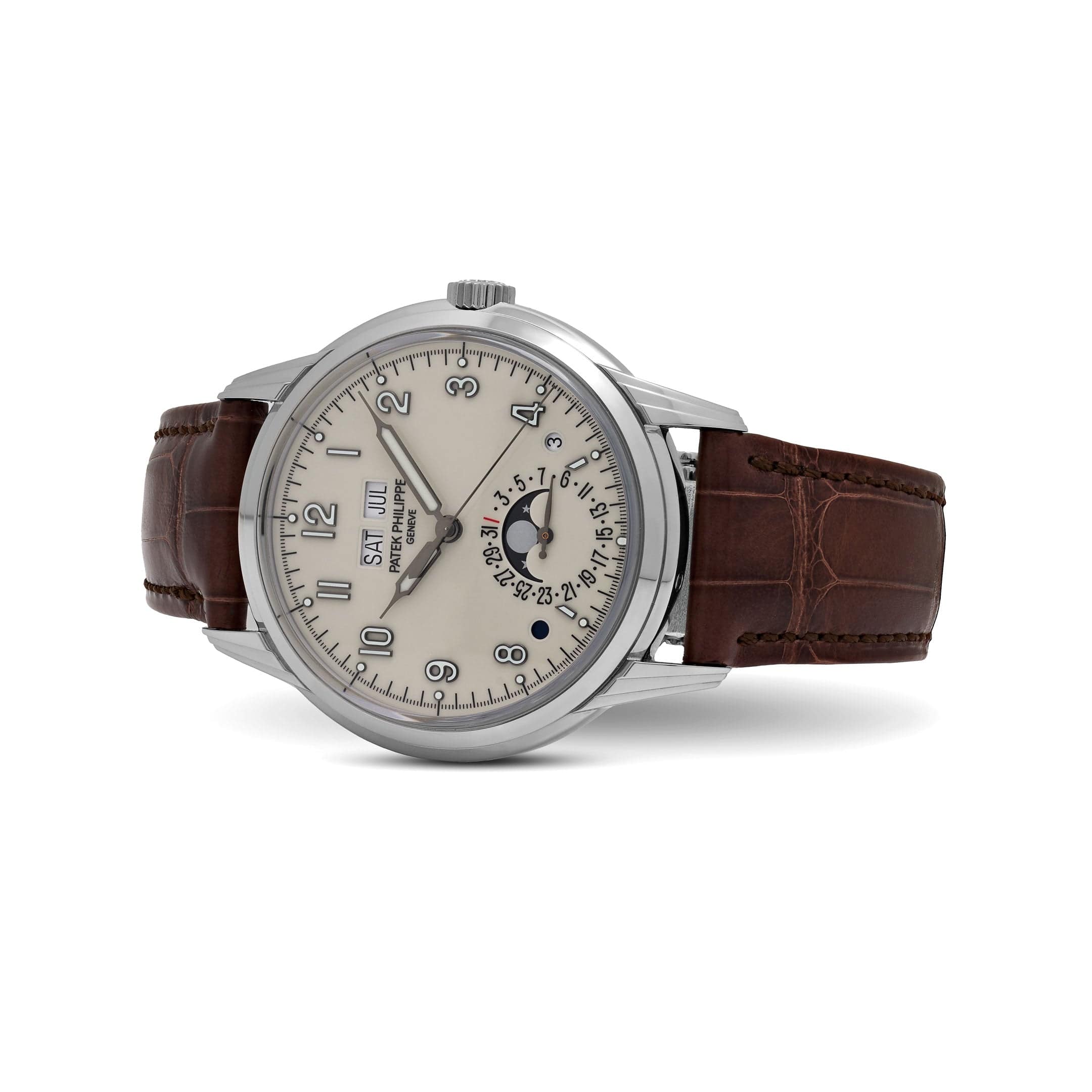 Patek Philippe Grand Complications 5320G-001 Perpetual Calendar White Gold Ivory Dial