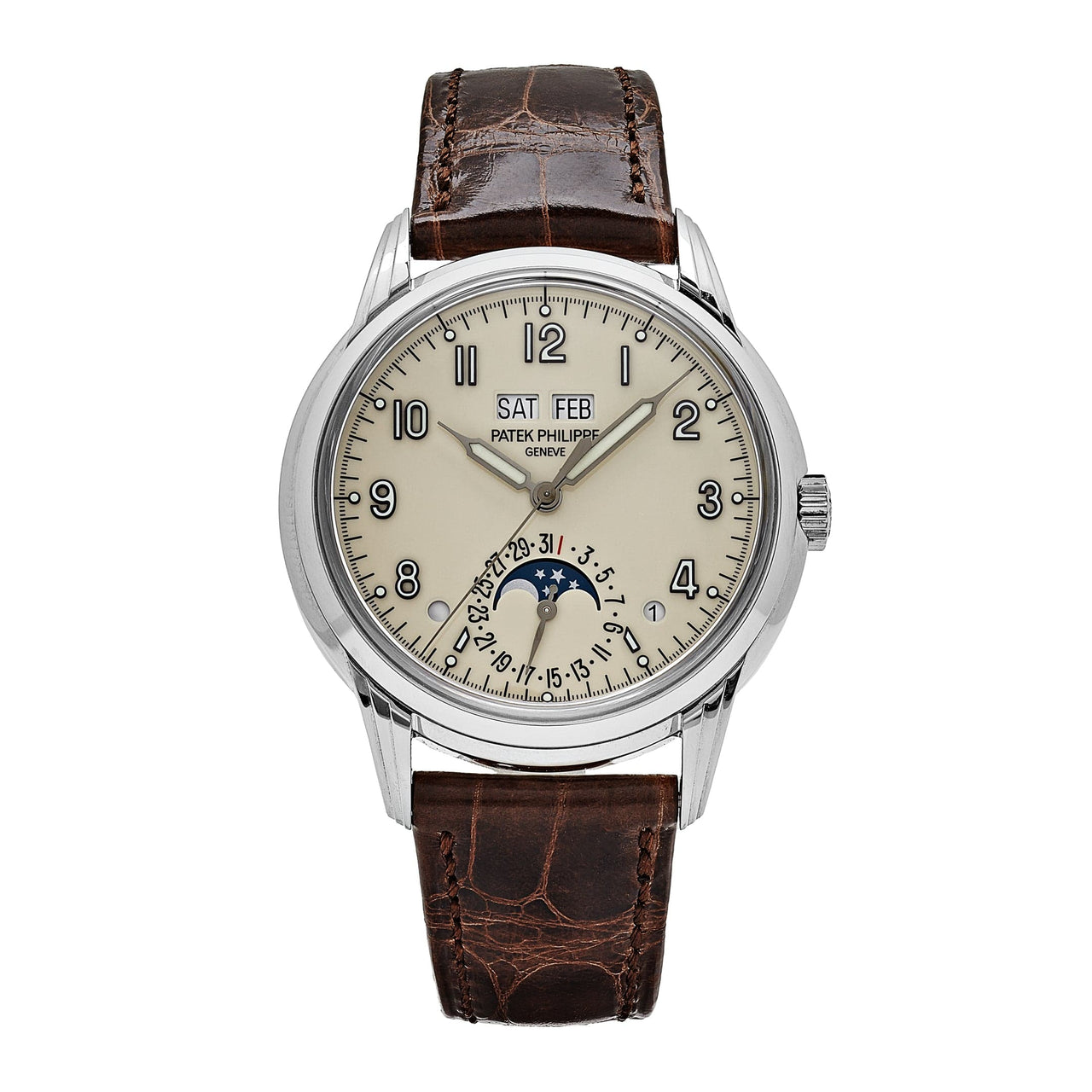 Patek Philippe Grand Complications 5320G-001 Perpetual Calendar White Gold Ivory White