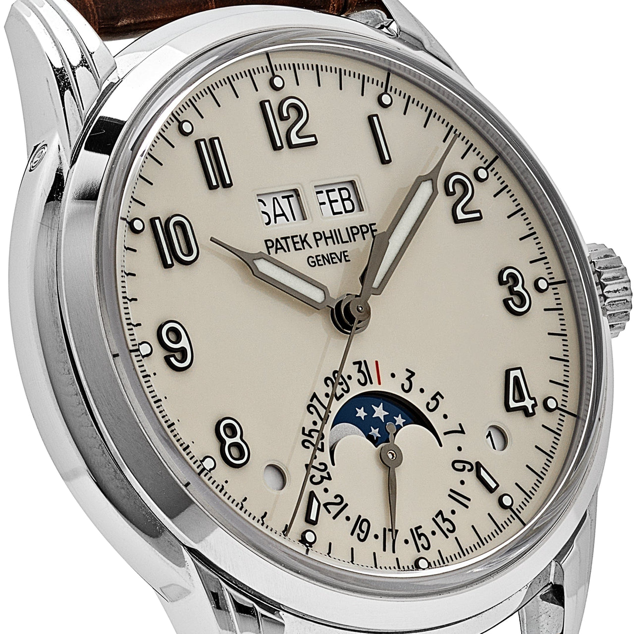 Patek Philippe Grand Complications 5320G-001 Perpetual Calendar White Gold Ivory White