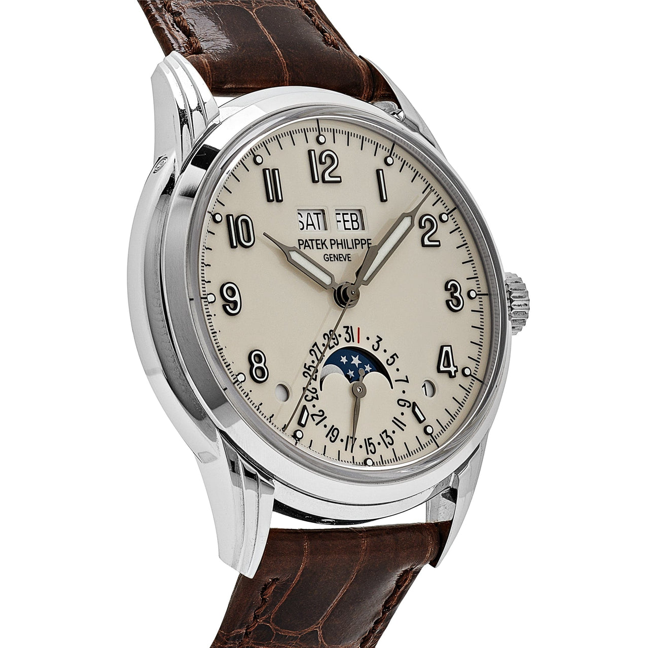 Patek Philippe Grand Complications 5320G-001 Perpetual Calendar White Gold Ivory White