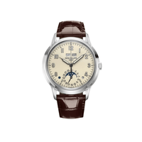Thumbnail for Luxury Watch Patek Philippe Grand Complications Perpetual Calendar White Gold 5320G-001 Wrist Aficionado