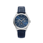 Patek Philippe Grand Complications Perpetual Calendar White Gold Blue Dial 5327G-001