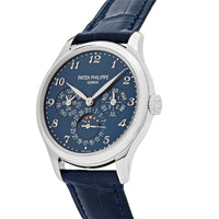 Thumbnail for Patek Philippe Grand Complications Perpetual Calendar White Gold Blue Dial 5327G-001