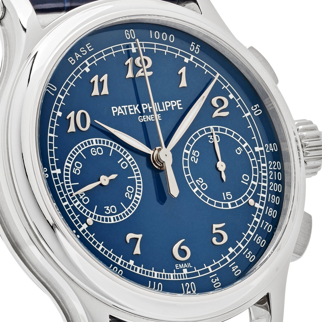 Patek Philippe Grand Complications 5370P-011 Split-Seconds Chronograph Platinum Blue Dial