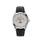Patek Philippe Grand Complications 5496P-015 Perpetual Calendar Moon Phases Platinum Silver Dial (2017)