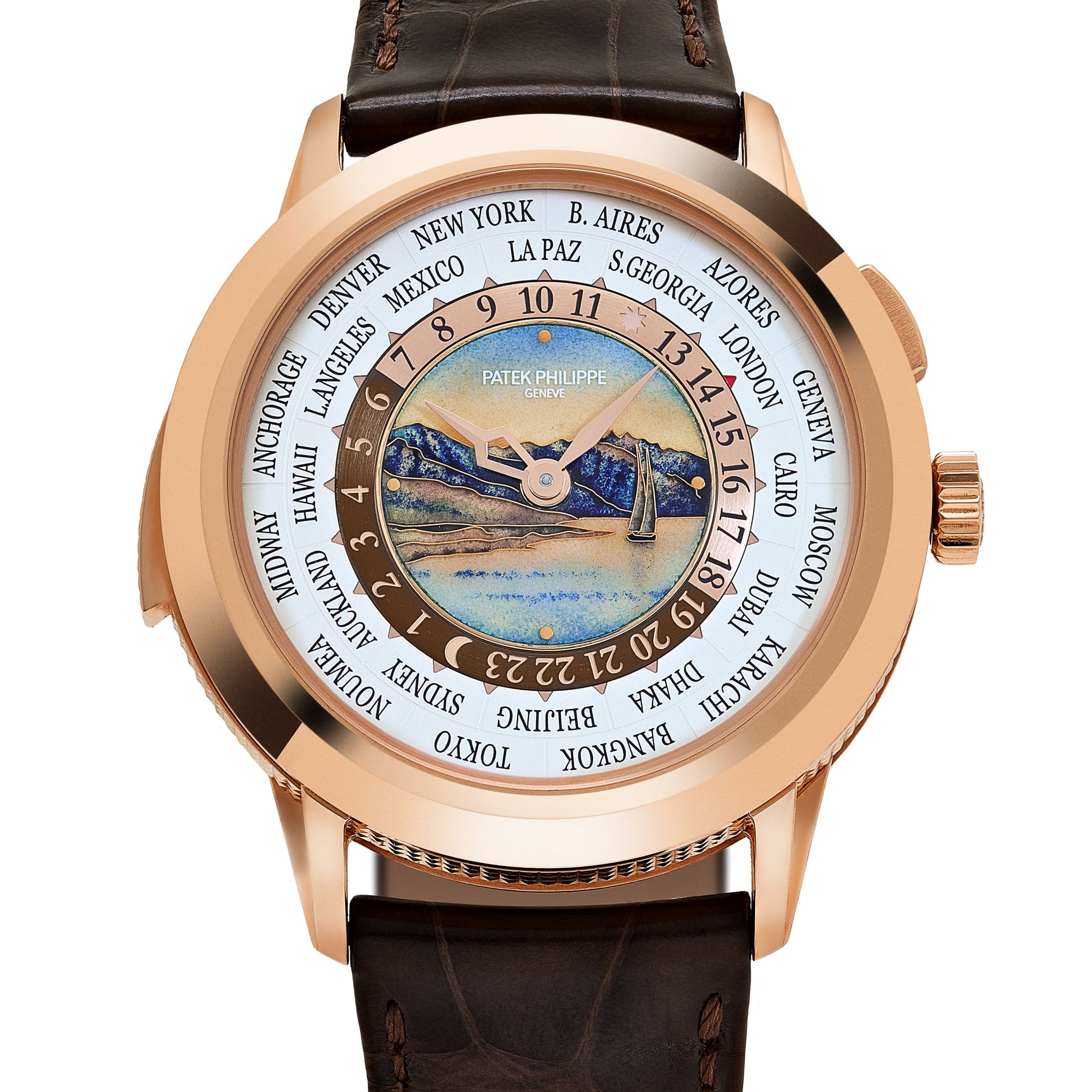 Patek Philippe Grand Complications Minute Repeater World Time Rose