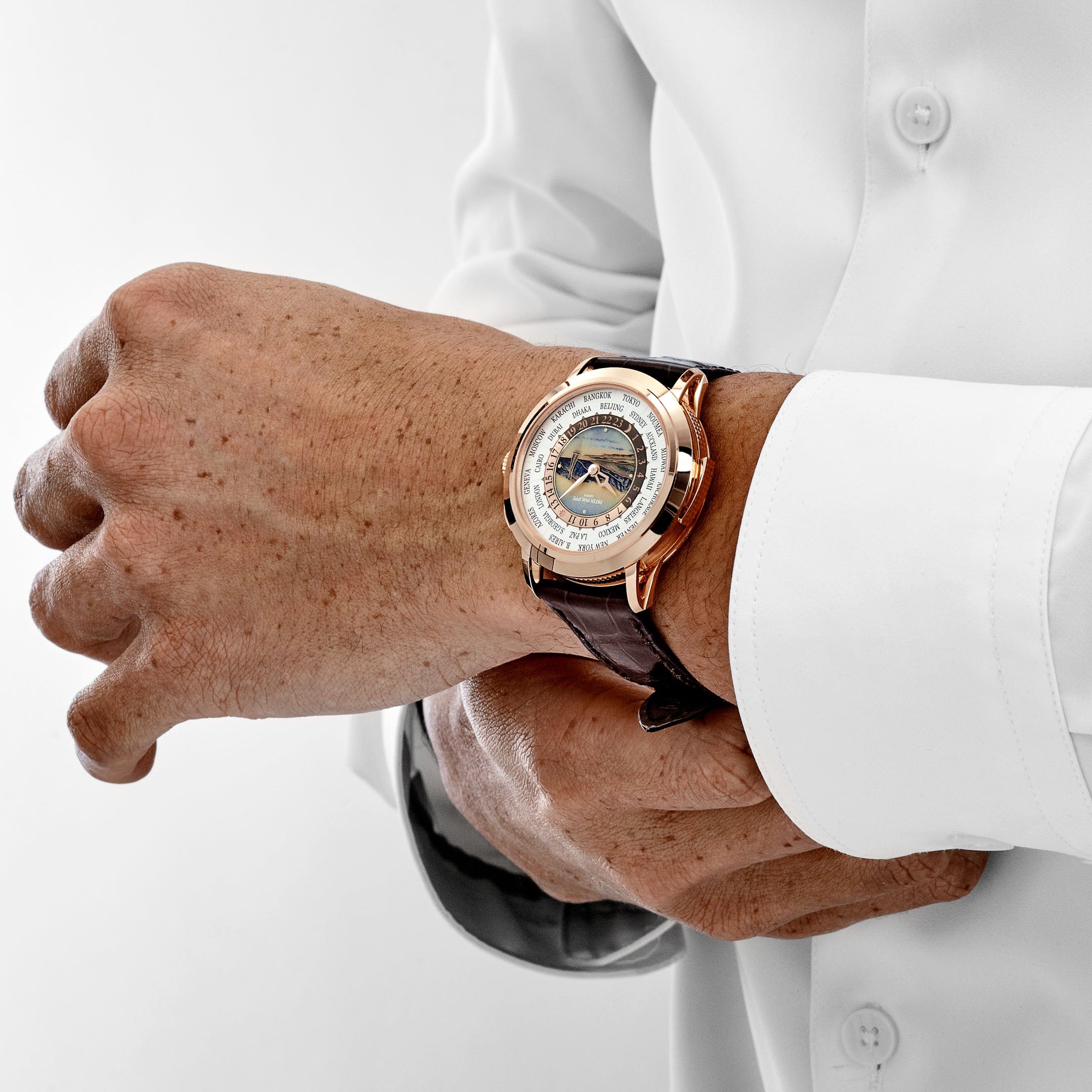 voyage of times  腕時計 Buy jump hour watch with retrograde minutes Svalbard Time Travel HX12