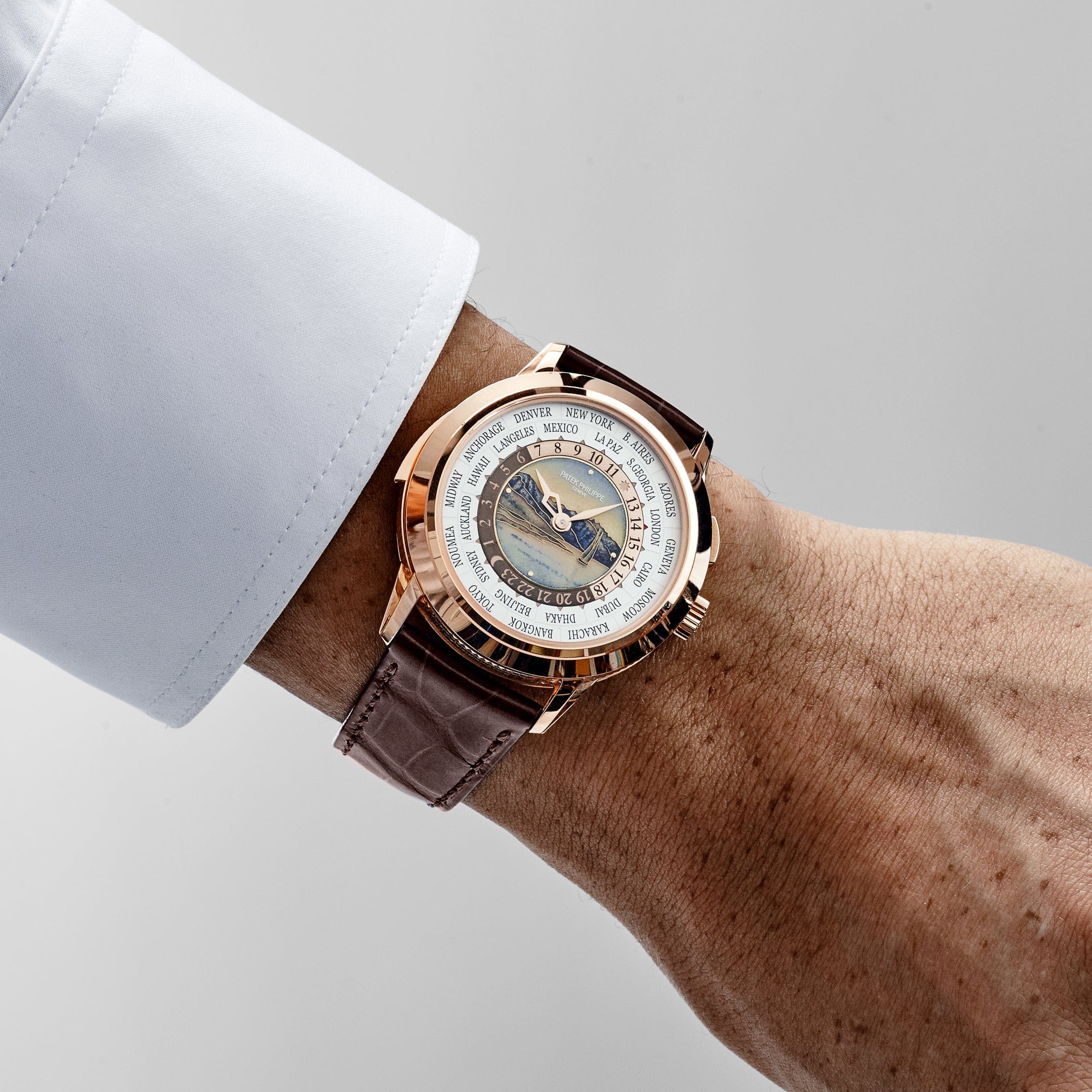 Patek Philippe Grand Complications 5531R-012 'Lake Geneva / Beijing' Minute Repeater World Time Rose Gold (2022)