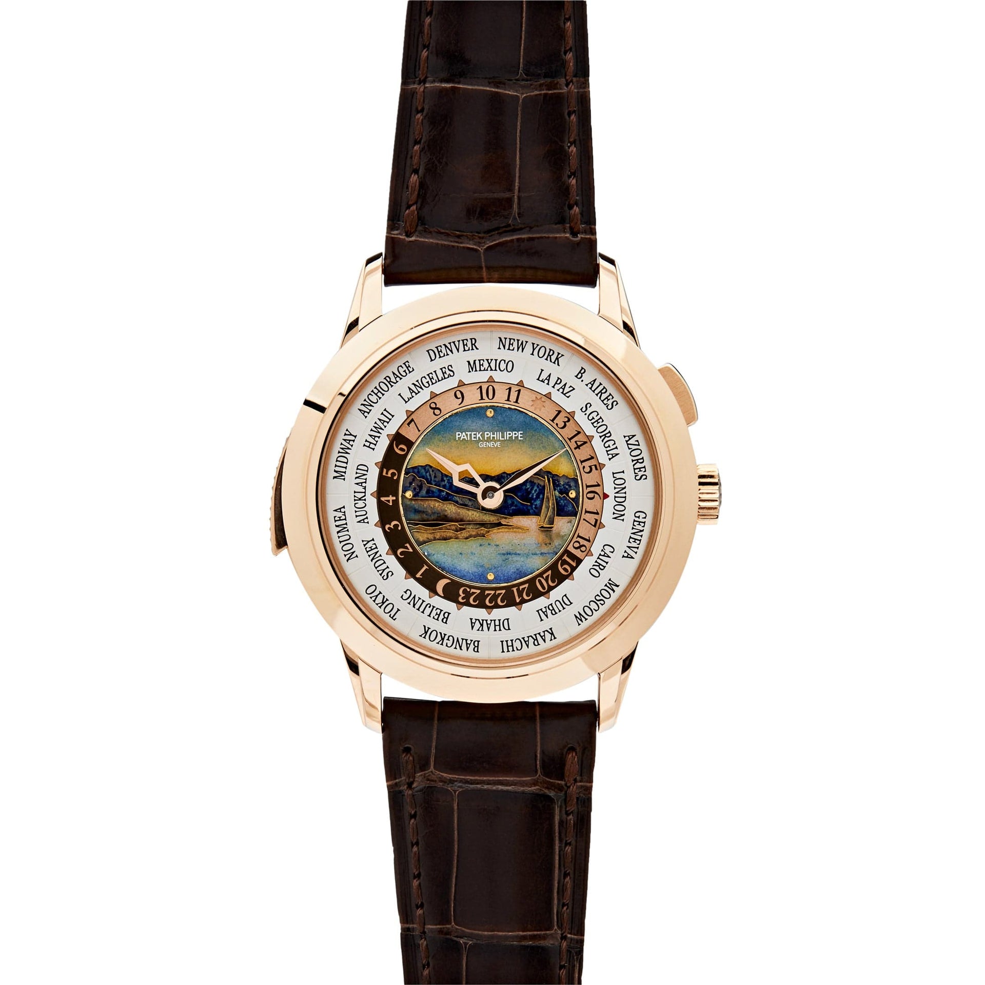 Patek Philippe Grand Complications Minute Repeater World Time Rose - Main Image