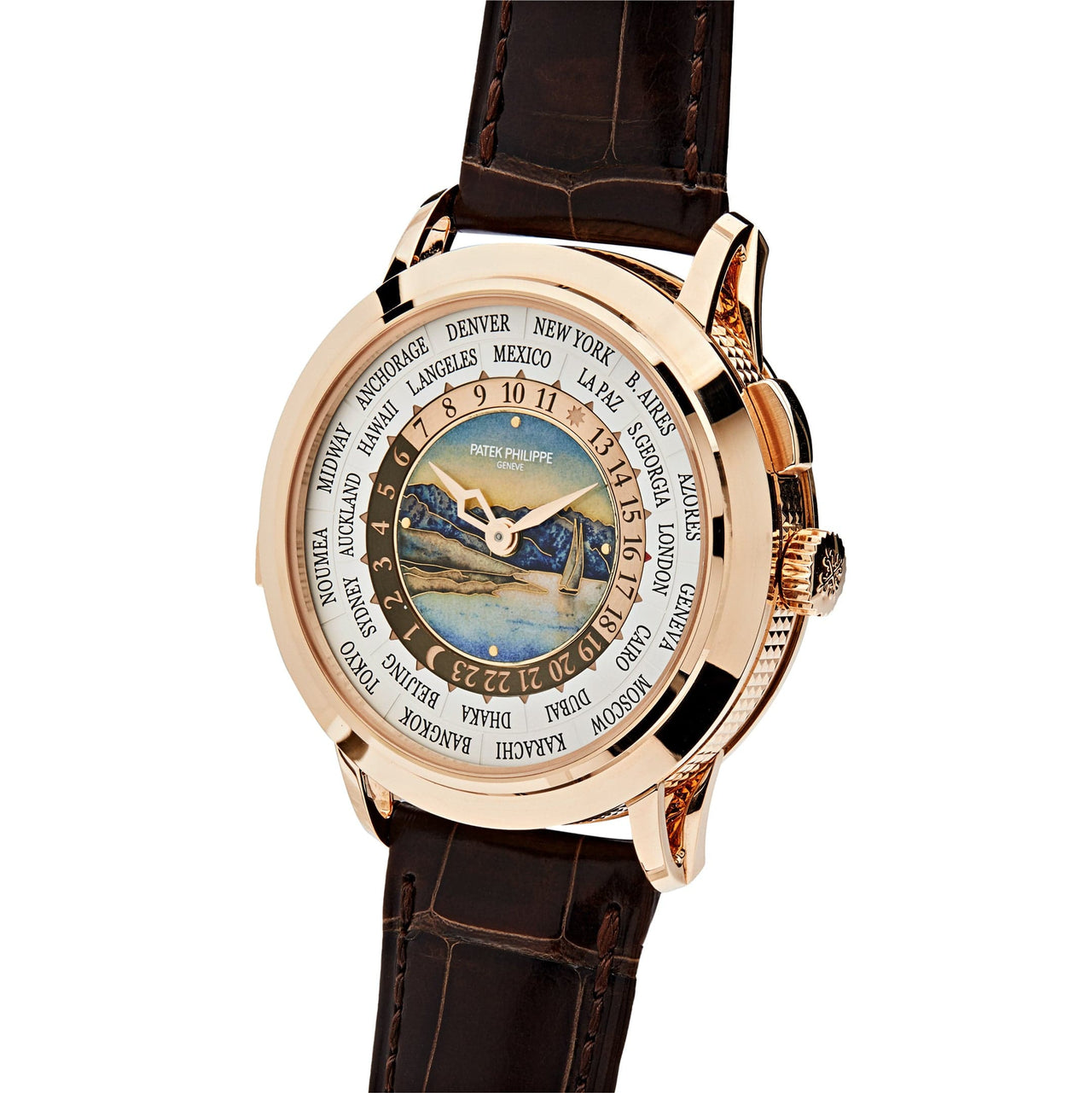 Patek Philippe Grand Complications 5531R-012 Minute Repeater World Time Rose Gold