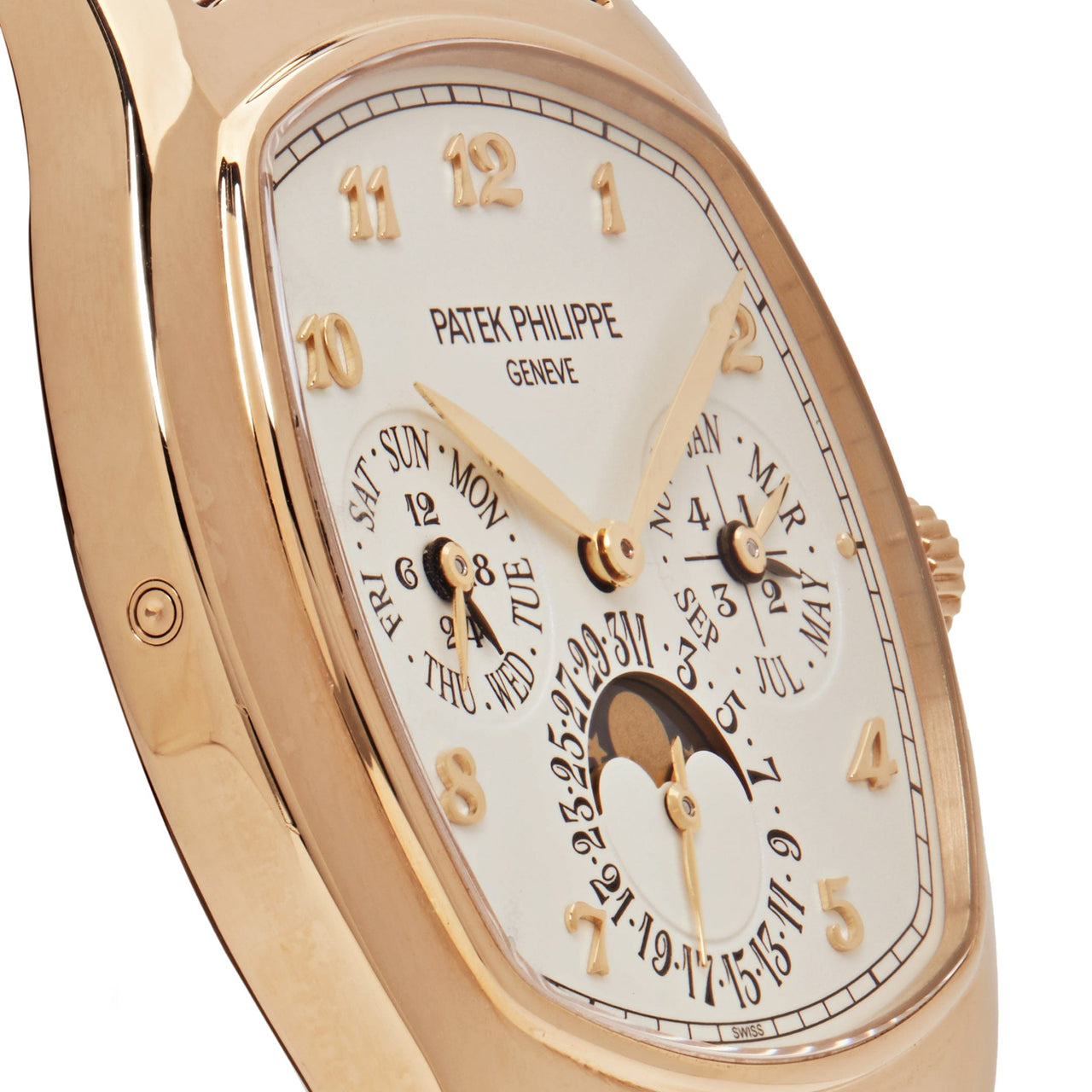 Luxury Watch Patek Philippe Grand Complications Perpetual Calendar Yellow Gold 5940J-001 Wrist Aficionado