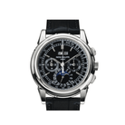Patek Philippe Grand Complications 5970P-001 Perpetual Calendar Chronograph Platinum Black Dial
