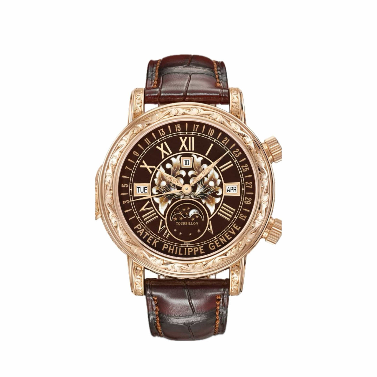 Patek Philippe Grand Complications 6002R-001 Skymoon Tourbillon Rose Gold