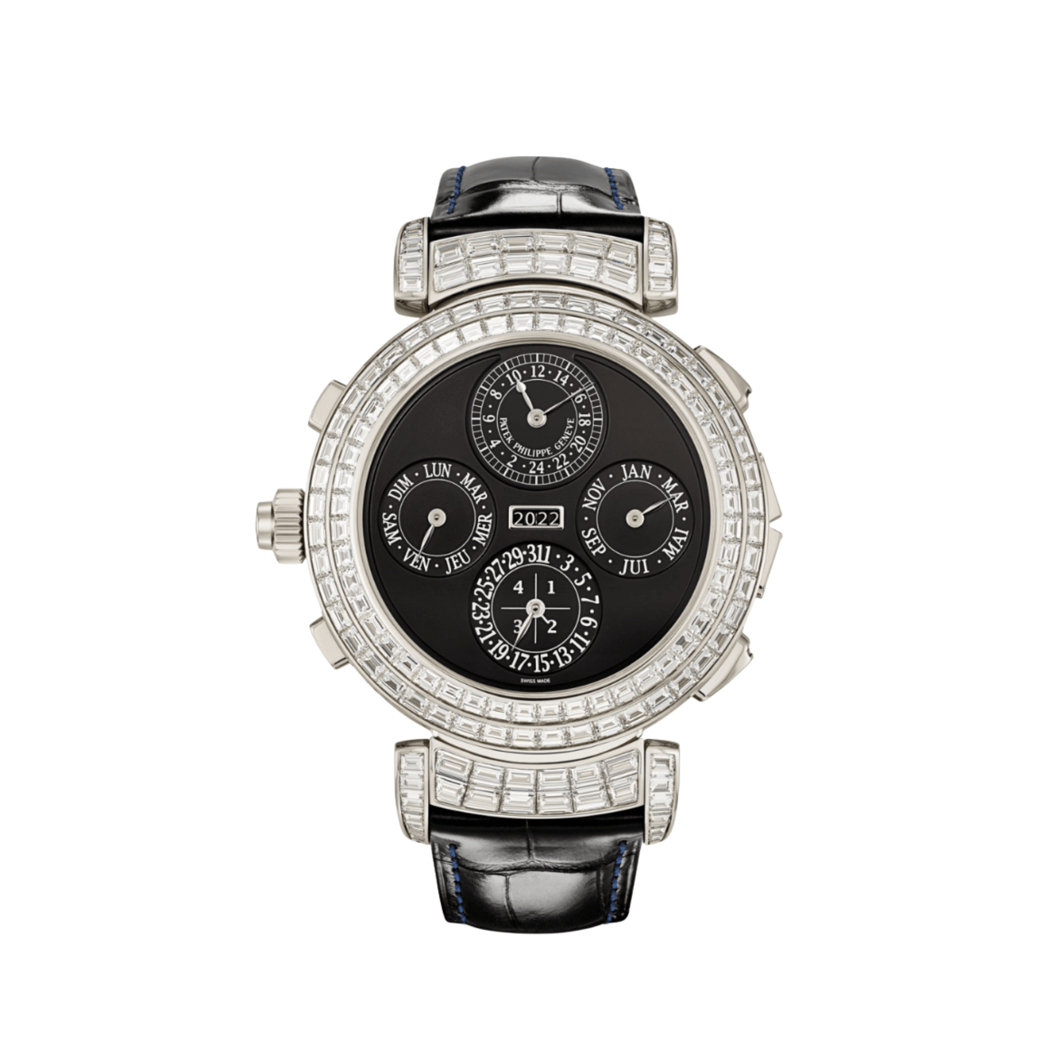 Patek Philippe Grand Complications 6300/401G-001 Grandmaster Chime White Gold Blue Sapphires (2024)