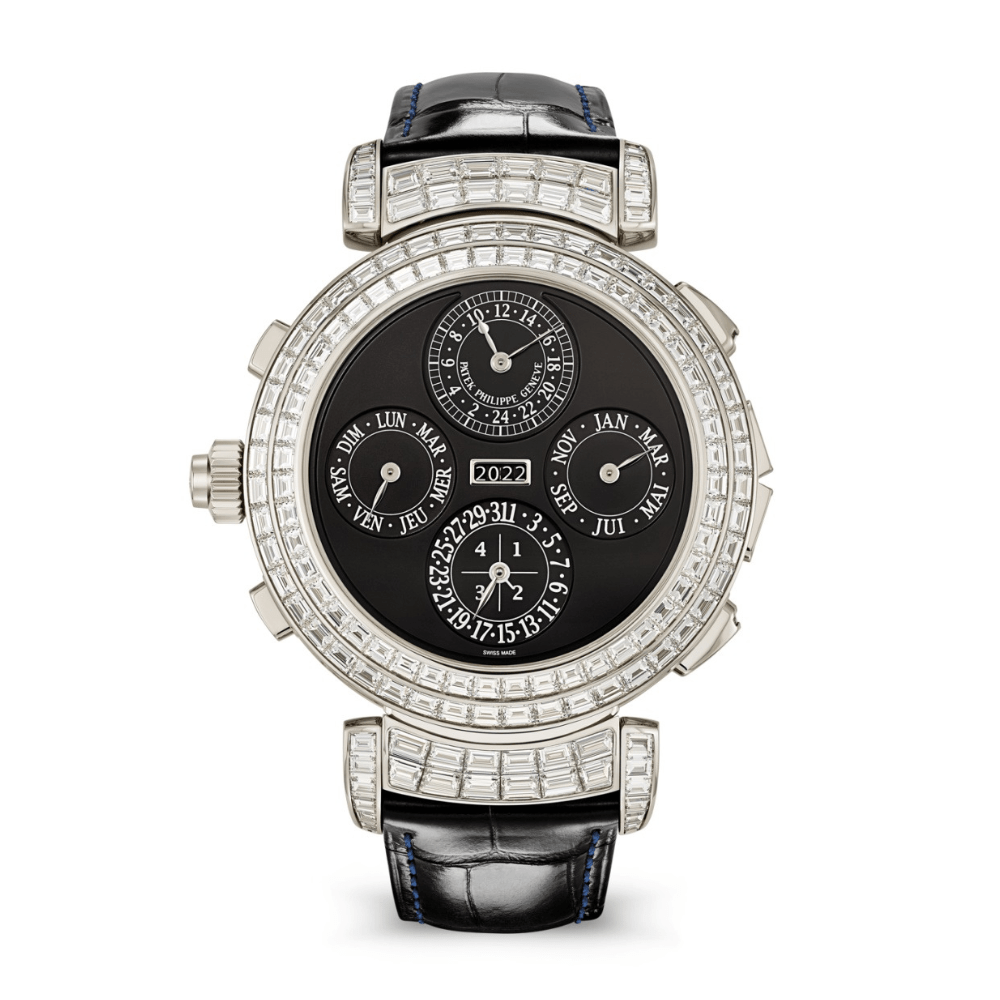 Patek Philippe Grand Complications 6300/403G-001 Grandmaster Chime White Gold Emeralds