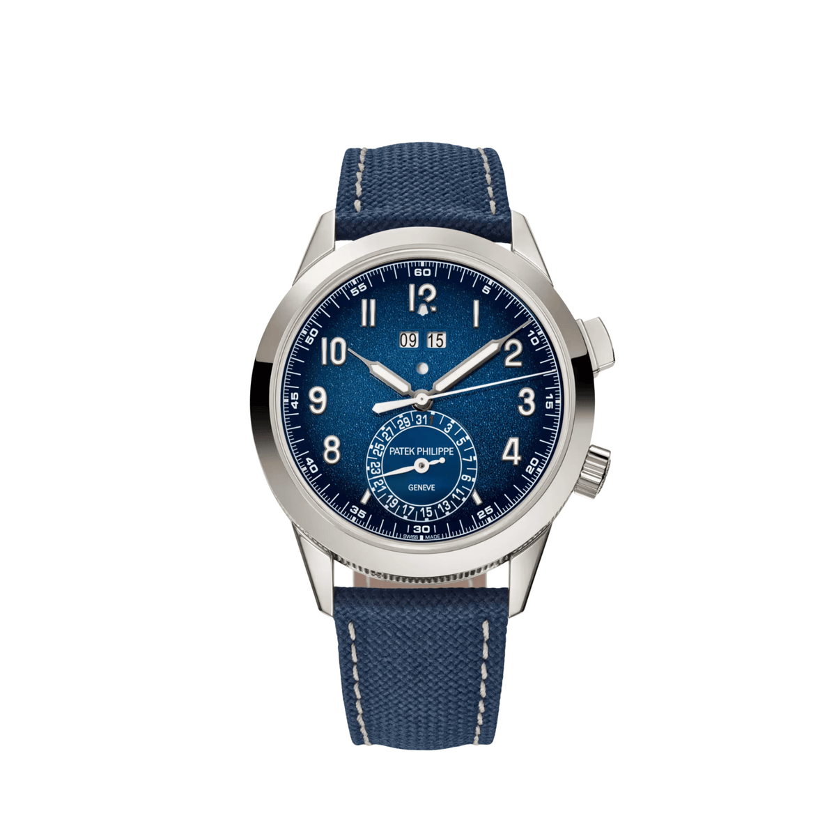 Patek Philippe Grand Complications Calatrava 5322G-001 White Gold Navy Blue Dial (2026)