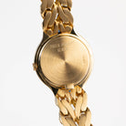 Patek Philippe La Flamme 4818/11 'Ladies' Yellow Gold Diamonds Blue Sapphires Quartz