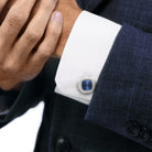 Patek Philippe Men's 18kt White Gold Nautilus Cufflinks