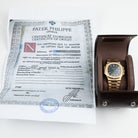 Patek Philippe Nautilus 3700/11J Vintage Yellow Gold Black Ribbed Dial