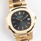 Patek Philippe Nautilus 3800/1 Yellow Gold Blue Dial